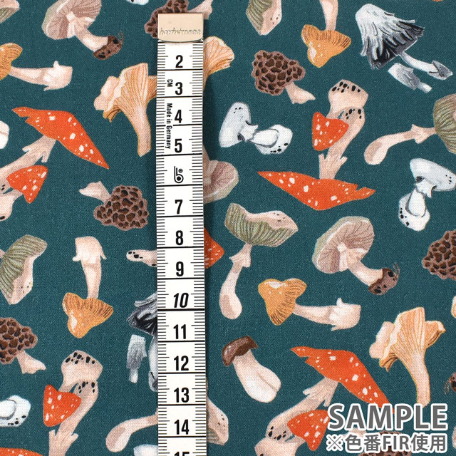 生地 dear STELLA-ディアステラ- トスド・マッシュルームス/シーチング(STELLA-DRR1931) CASHEW 09Ac05_