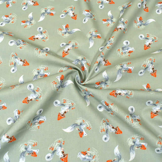 生地 dear STELLA-ディアステラ- スクワラルズ/シーチング(STELLA-DRR1934) LAUREL 09Ac05_