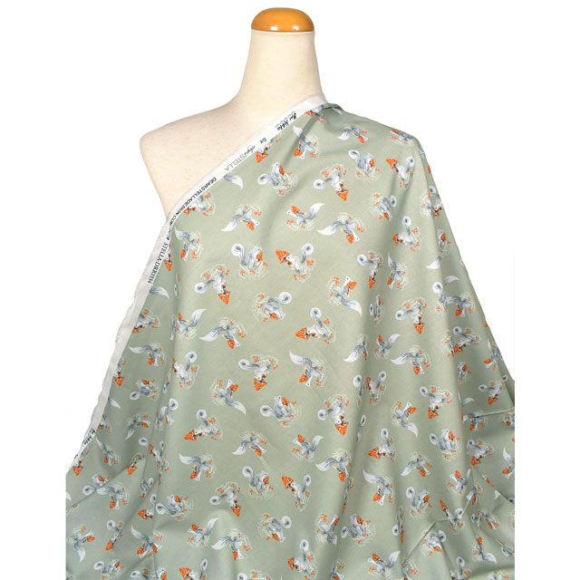 生地 dear STELLA-ディアステラ- スクワラルズ/シーチング(STELLA-DRR1934) LAUREL 09Ac05_