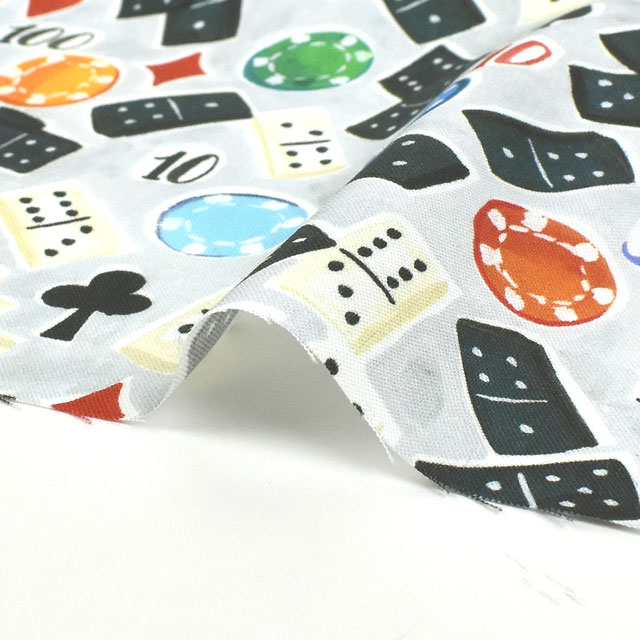 生地 dear STELLA-ディアステラ- ドミノズ/シーチング(STELLA-DJL1974) MULTI 09Ac05_