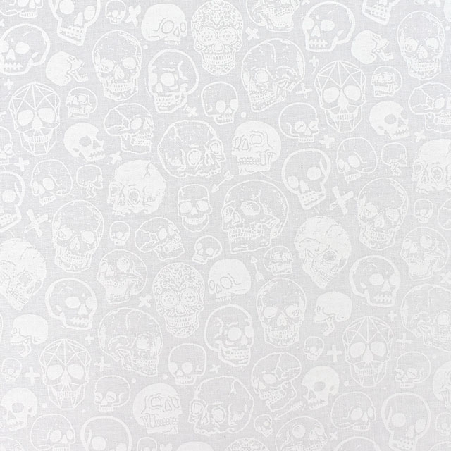 生地 dear STELLA-ディアステラ- ボーン・トゥ・ビー・ワイルド/シーチング(STELLA-P1926) WHITE 99Zz99_