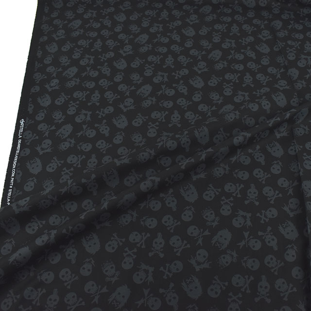 生地 dear STELLA-ディアステラ- ショット・スルー・ザ・ハート/シーチング(STELLA-P1710) BLACK 99Zz99_