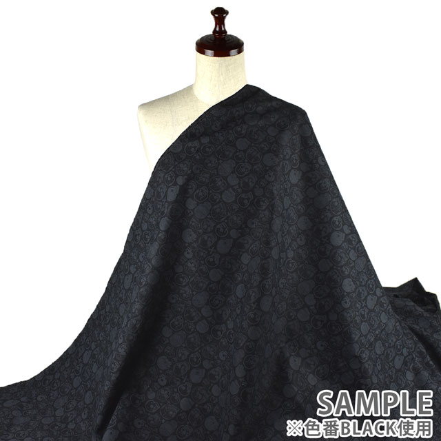 生地 dear STELLA-ディアステラ- ボーン・トゥ・ビー・ワイルド/シーチング(STELLA-P1926) WHITE 99Zz99_