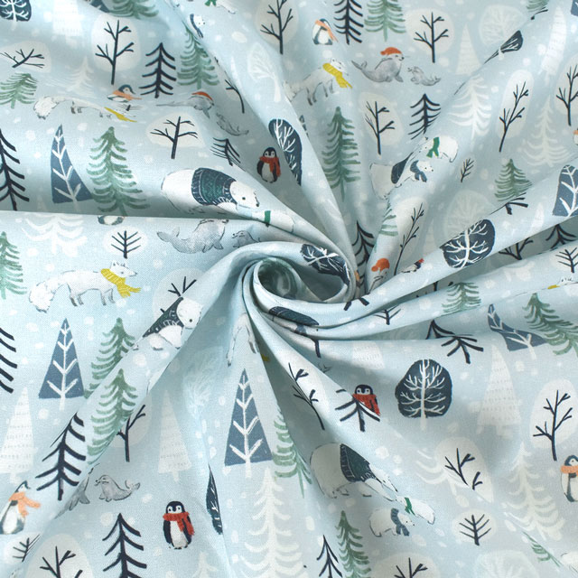 生地 dear STELLA-ディアステラ- アークティック・アニマルズ/シーチング(STELLA-DCJ2205) MULTI.マルチ 99Zz99_