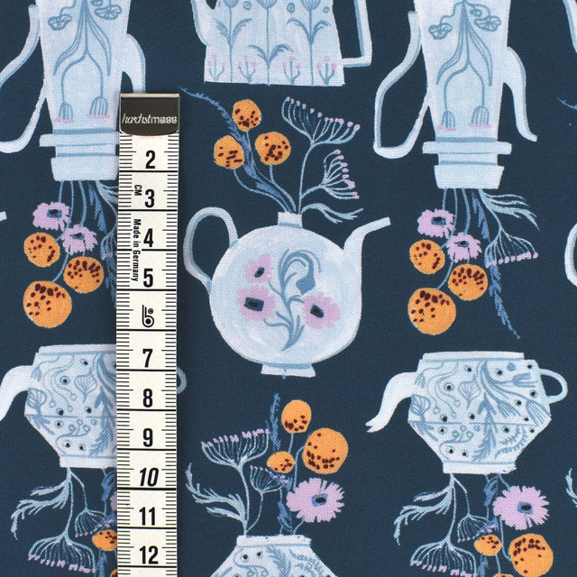 生地 dear STELLA-ディアステラ- Cottage Grove ティーポッツ/シーチング(STELLA-DRR2425) TWILIGHT.トワイライト 09Ac05_