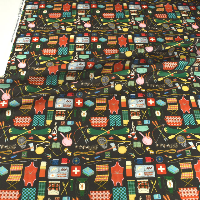 生地 dear STELLA-ディアステラ- GONE CAMPING キャンピング・ギア/シーチング(STELLA-DFG2496) EBONY.エボニー 09Ac05_