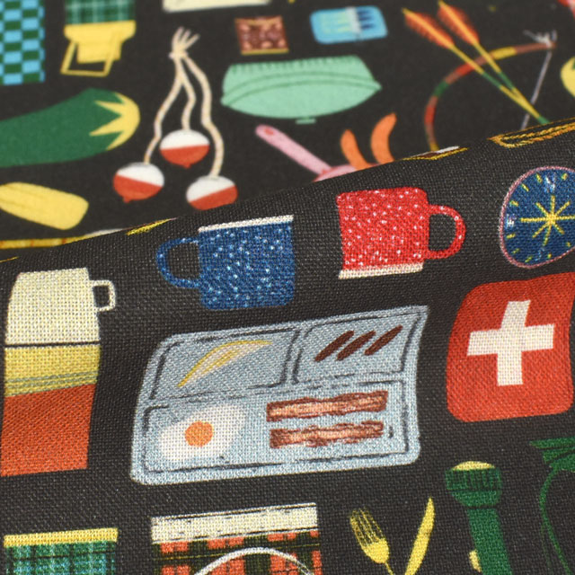 生地 dear STELLA-ディアステラ- GONE CAMPING キャンピング・ギア/シーチング(STELLA-DFG2496) EBONY.エボニー 09Ac05_