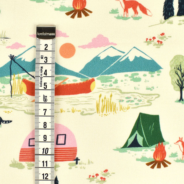 生地 dear STELLA-ディアステラ- GONE CAMPING ゴーン・キャンピング/シーチング(STELLA-DFG2499) CREAM.クリーム 09Ac05_