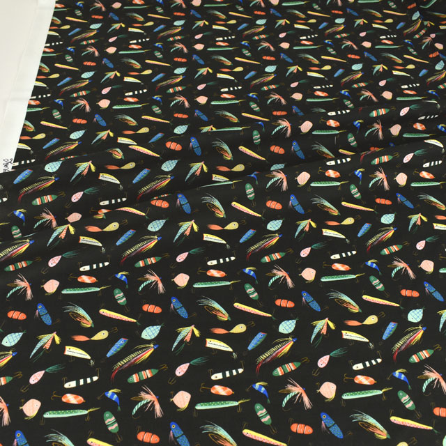 生地 dear STELLA-ディアステラ- GONE CAMPING ルアーズ/シーチング(STELLA-DFG2501) EBONY.エボニー 99Zz99_