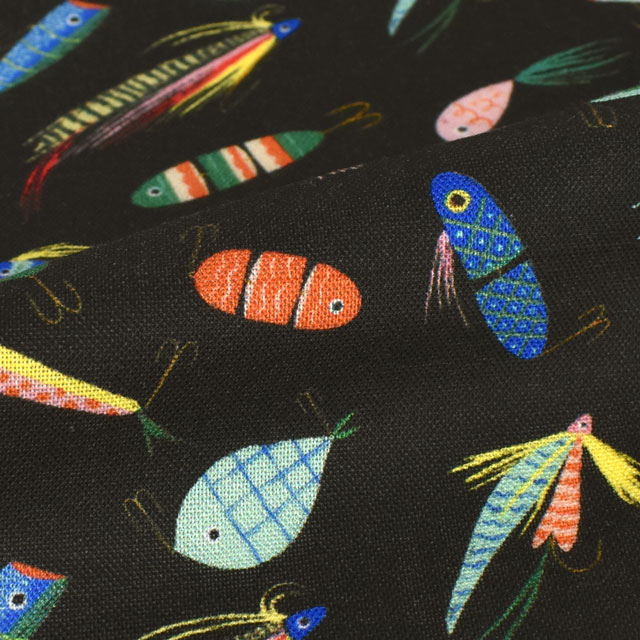 生地 dear STELLA-ディアステラ- GONE CAMPING ルアーズ/シーチング(STELLA-DFG2501) EBONY.エボニー 99Zz99_