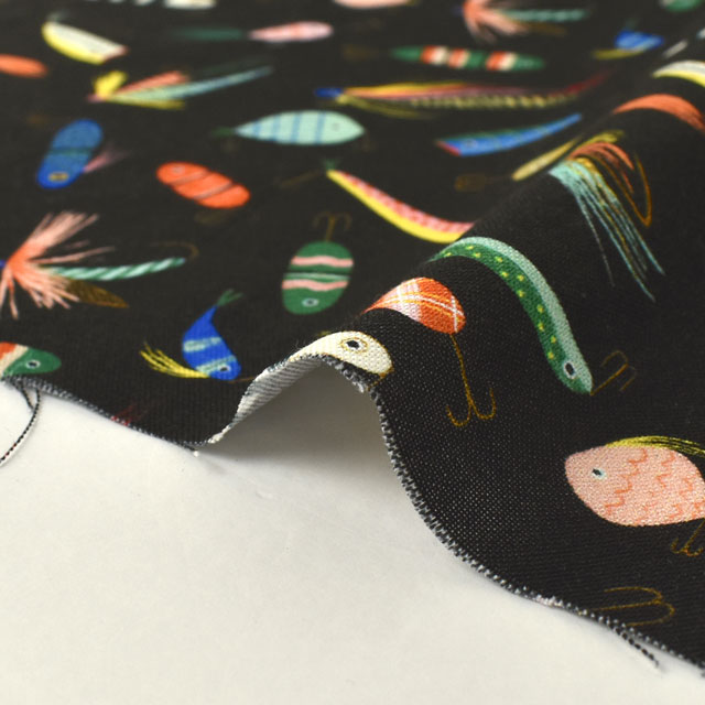 生地 dear STELLA-ディアステラ- GONE CAMPING ルアーズ/シーチング(STELLA-DFG2501) EBONY.エボニー 99Zz99_