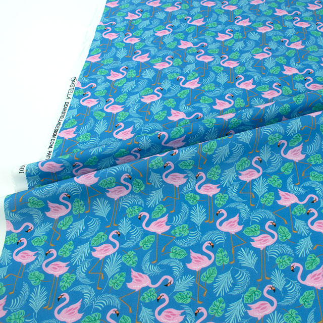 生地 dear STELLA-ディアステラ- FLOCKING FABULOUS フロッキング・ファビュラス/シーチング(STELLA-D2601) OCEAN.オーシャン 09Ac05_