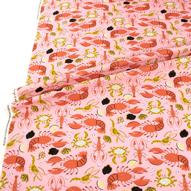 生地 dear STELLA-ディアステラ- SHELLFISH シェルフィッシュ/シーチング(STELLA-DFG2718) BLOSSOM.ブロッサム 99Zz99_