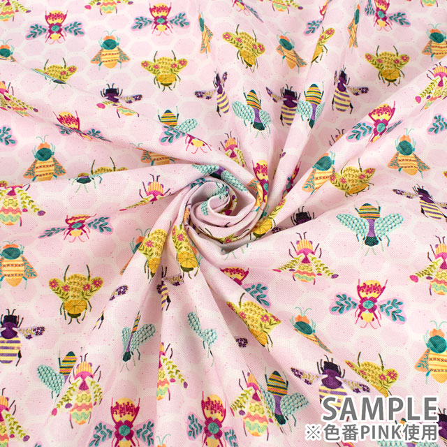 生地 dear STELLA-ディアステラ- BEE CURIOUS ビー・キュリオス/シーチング(STELLA-DPJ2705) LIMELIGHT.ライムライト 09Ac05_