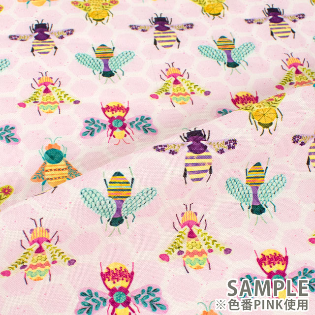 生地 dear STELLA-ディアステラ- BEE CURIOUS ビー・キュリオス/シーチング(STELLA-DPJ2705) LIMELIGHT.ライムライト 09Ac05_