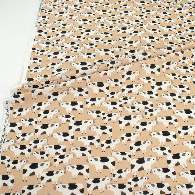 生地 dear STELLA-ディアステラ- LEGEND DAIRY レジェンド・ダイアリー/シーチング(STELLA-DLT2790) TAN.タン 09Ac05_