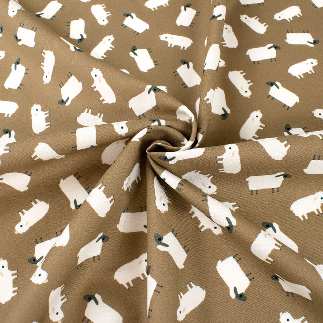 生地 dear STELLA-ディアステラ- SHEEP THRILLS シープ・スリルズ/シーチング(STELLA-DLT2797) TOFFEE.トフィー 09Ac05_