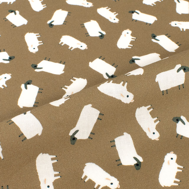 生地 dear STELLA-ディアステラ- SHEEP THRILLS シープ・スリルズ/シーチング(STELLA-DLT2797) TOFFEE.トフィー 09Ac05_