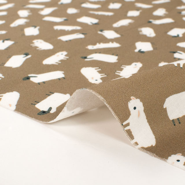 生地 dear STELLA-ディアステラ- SHEEP THRILLS シープ・スリルズ/シーチング(STELLA-DLT2797) TOFFEE.トフィー 09Ac05_