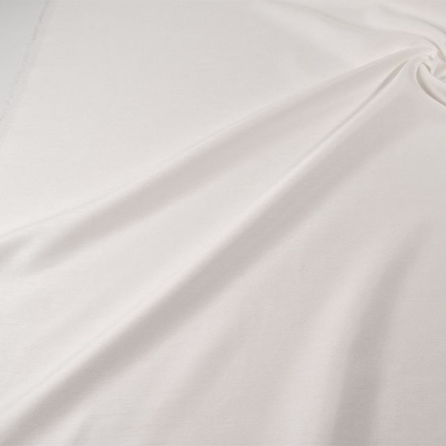 生地 シャンブレーシャンタン(T3220) 1.ホワイト 10Ae08_