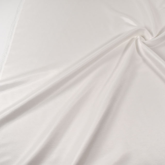 生地 シャンブレーシャンタン(T3220) 1.ホワイト 10Ae08_