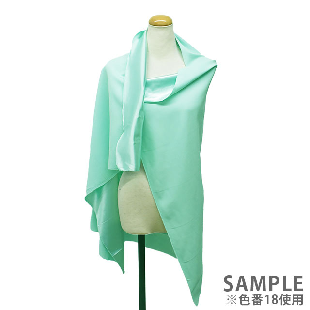 生地 バックサテンストレッチ (T3770) 26.ブルー 99Zz99_