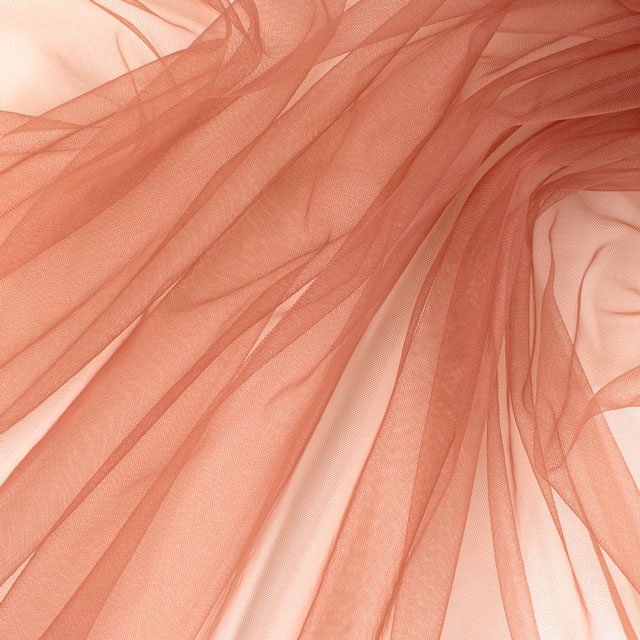 生地 ファインチュール(T4100) 36.レンガ色 10Bn99_