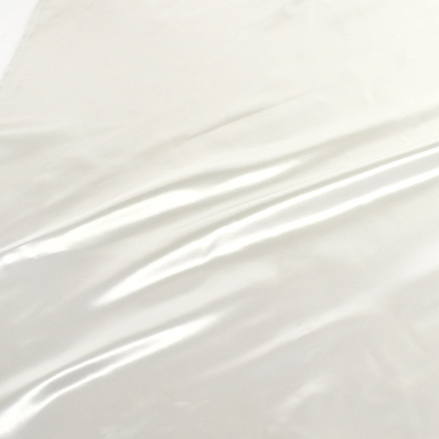 生地 スタンダードサテン (8739) 11.オフホワイト 10Ae07_