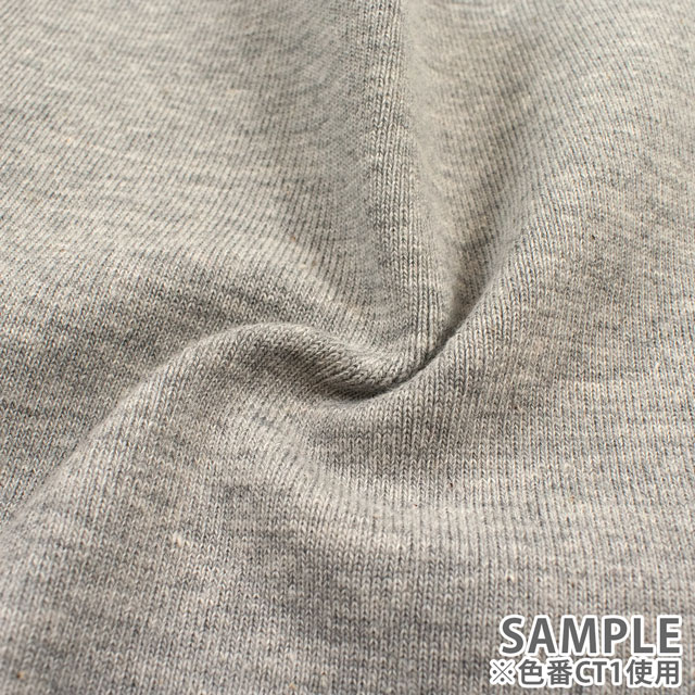 リブニット TC14G0×0リブ(TC0×0ニット) CT1.薄い杢グレー 09Bo33_