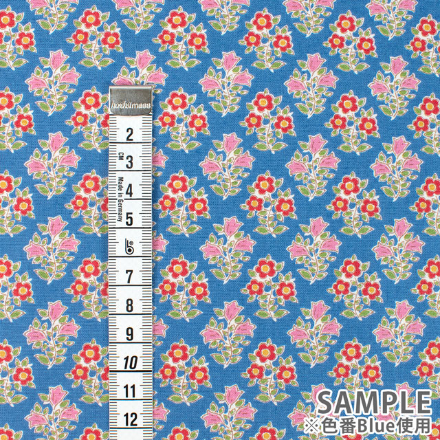 生地 Tilda-ティルダ- Jubileeコレクション Farm Flowers ファーム・フラワーズ(110101) Blue.ブルー 09Ac04_