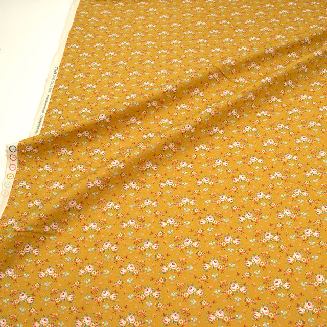 生地 Tilda-ティルダ- Creating Memories Springコレクション Gracie グレイシー(130117) Yellow.イエロー 09Ac04_