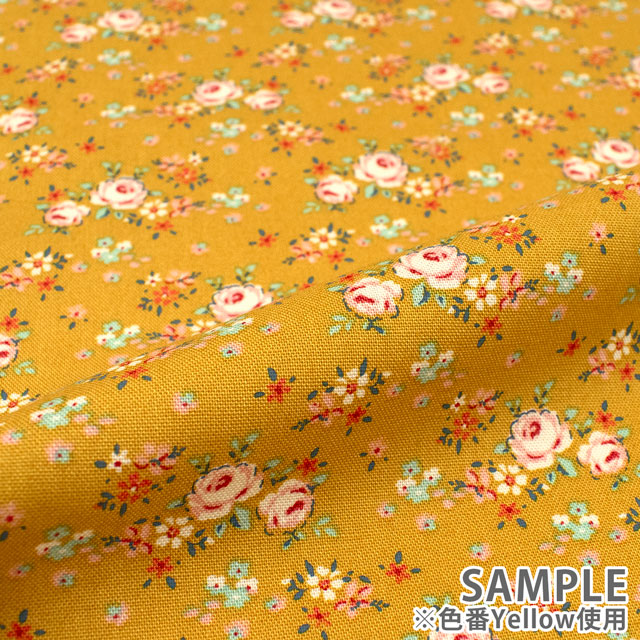 生地 Tilda-ティルダ- Creating Memories Springコレクション Gracie グレイシー(130117) Yellow.イエロー 09Ac04_