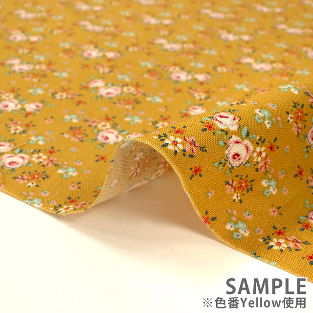 生地 Tilda-ティルダ- Creating Memories Springコレクション Gracie グレイシー(130117) Yellow.イエロー 09Ac04_