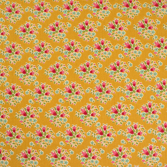 生地 Tilda-ティルダ- Creating Memories Springコレクション Lulu ルル(130123) Yellow.イエロー 09Ac04_