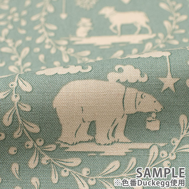 生地 Tilda-ティルダ- Merry Little Christmasコレクション Paperscenes ペーパーシーン(100629) Duckegg.ダックエッグ 09Ac04_