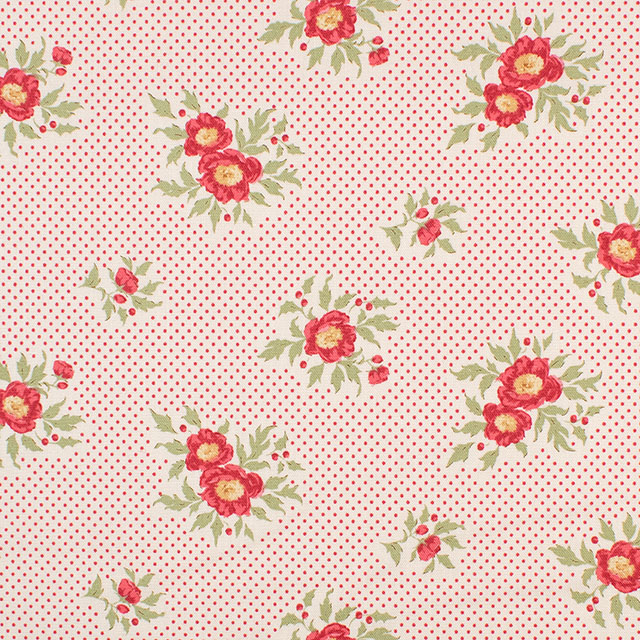 生地 Tilda-ティルダ- Merry Little Christmasコレクション Joy ジョイ(100638) Cream.クリーム 09Ac04_