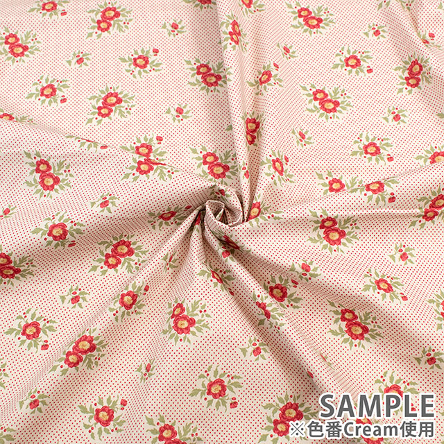 生地 Tilda-ティルダ- Merry Little Christmasコレクション Joy ジョイ(100638) Cream.クリーム 09Ac04_