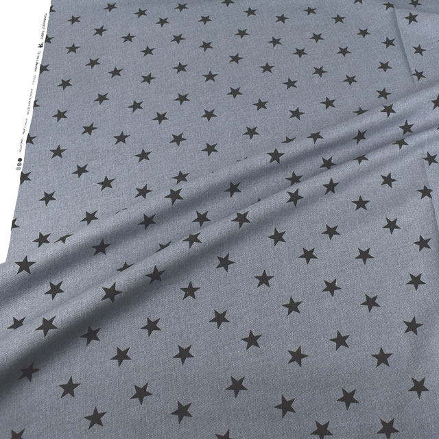 生地 Tip-Top ティップトップ 星/オックス(DT10412S) C.グレー 09Bk23_