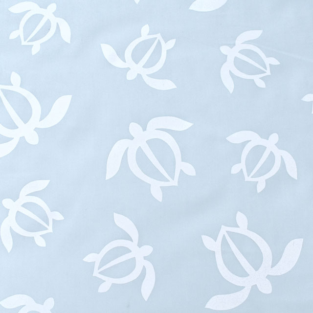 生地 T/Cブロード ハワイアンプリント ホヌ(TM5570) C.サックス 99Zz99_