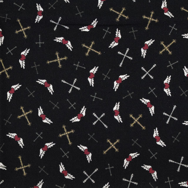 カットクロス ちいさな世界のちいさな生地(TTF-17) ゴシッククロス 06Ab99_