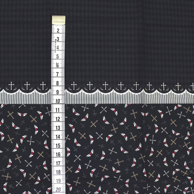 カットクロス ちいさな世界のちいさな生地(TTF-17) ゴシッククロス 06Ab99_