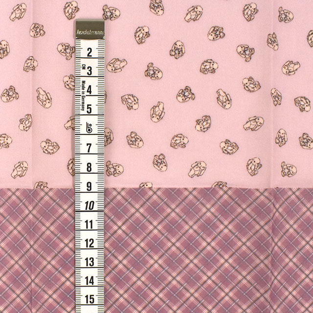 カットクロス ちいさな世界のちいさな生地 Decora Doll×milk latte ミルクラテ うさちゃん/綿ローン(TTL-02) 06Ab99_