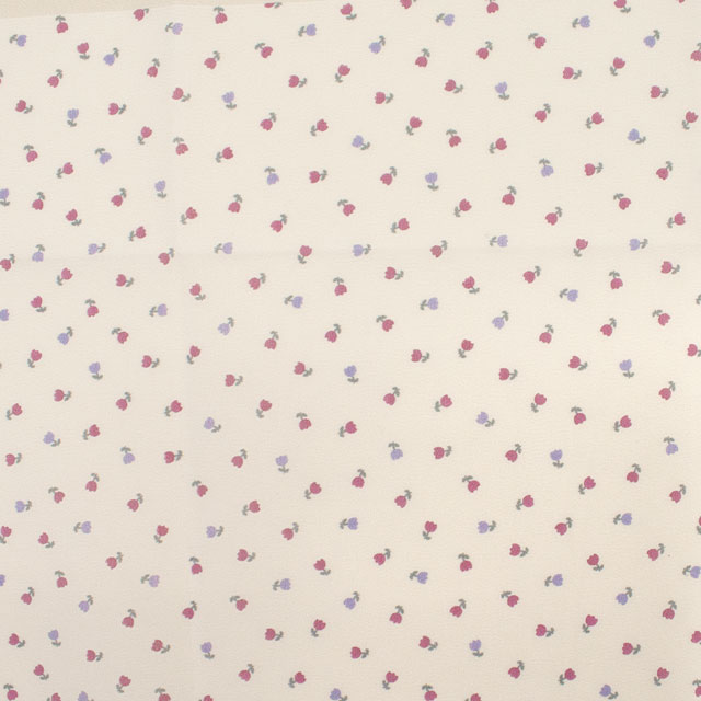 カットクロス ちいさな世界のちいさな生地 milk latte-ミルクラテ- チューリップ/ローン(TTL-14) 06Ab99_