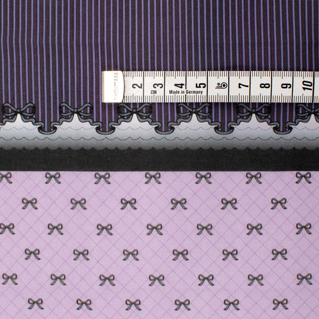 カットクロス ちいさな世界のちいさな生地 milk latte-ミルクラテ- リボン/ローン(TTL-15) 06Ab99_