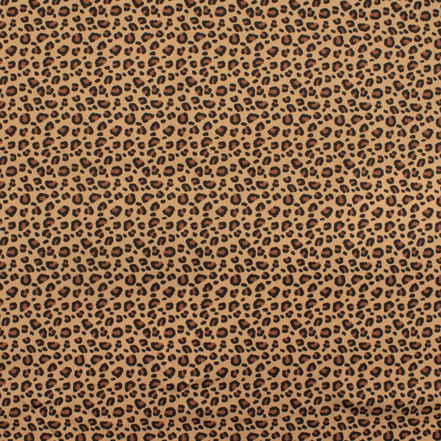 カットクロス ちいさな世界のちいさな生地 レオパード/スムースニット(TTN-12) 06Ab99_