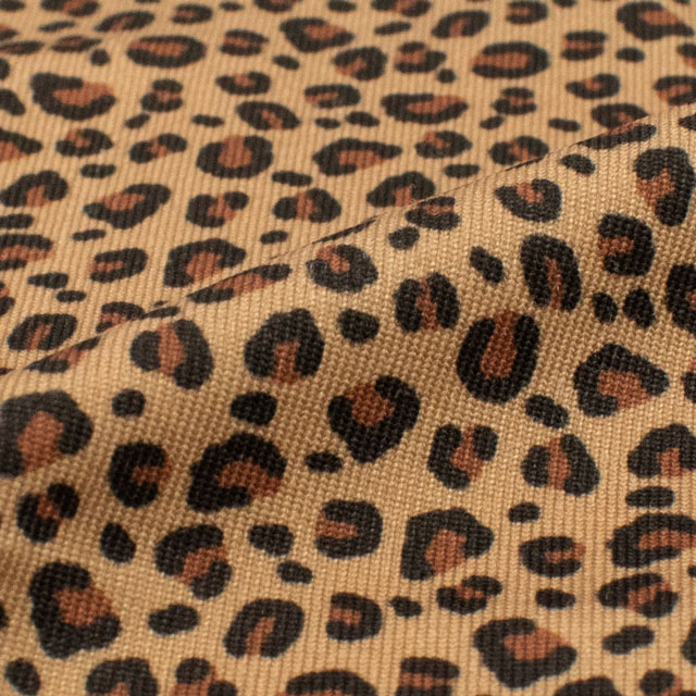 カットクロス ちいさな世界のちいさな生地 レオパード/スムースニット(TTN-12) 06Ab99_