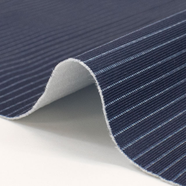 カットクロス ちいさな世界のちいさな生地 ピンストライプ/スムースニット(TTN-13) ネイビー 06Ab99_