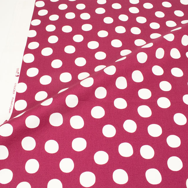 カットクロス uni_9-ユニーク- 撥水オックス ラフドット 112cm幅×100cm 1枚入(UNFO50) 3A.バブルガム 99Zz99_