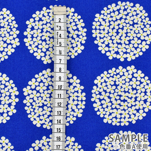 生地 10番キャンバス あじさいプリント(UP5553) C.ブラック 09Af16_