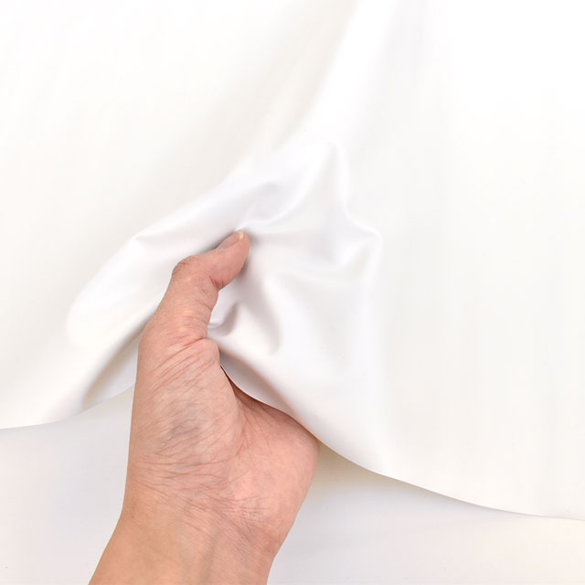 生地 梨地ビニール 約0.2mm厚 白 09Bp34_